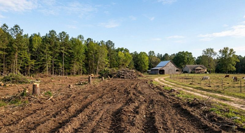 Lakefront Property Clearing in Gwinnett County, GA